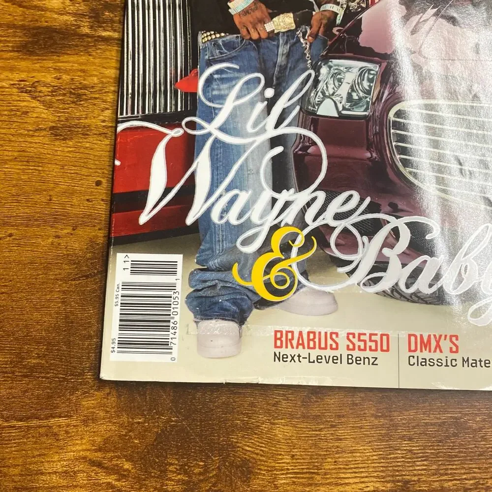 RIDES Magazine November 2006 LIL WAYNE & Baby Family Jewels